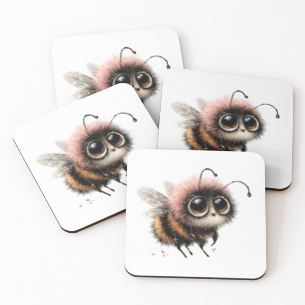 Item preview, Cute Animated Fuzzy Bee designed and sold by vanndhi.