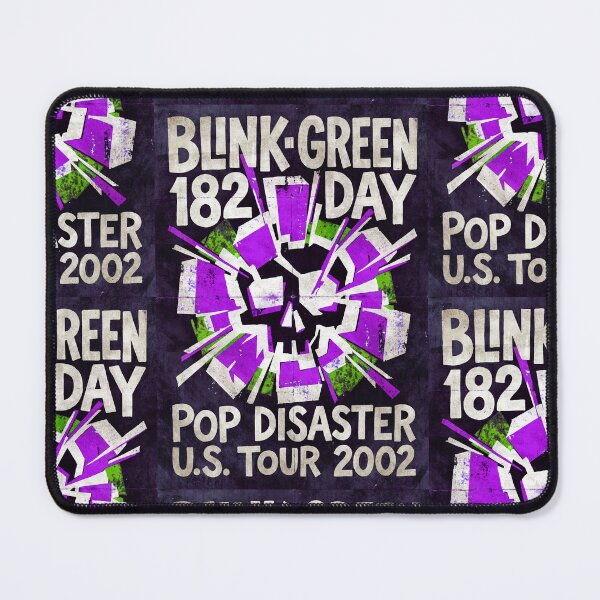 Item preview, Pop Punk Skull Tour Poster – Distressed 2000s Punk Rock Art designed and sold by vaerk.