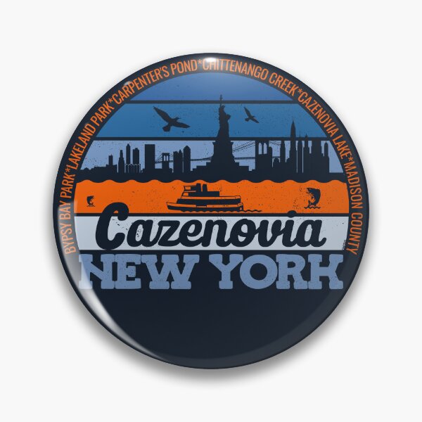 Item preview, Cazenovia New York Sunset Retro Vintage Local Pride Logo designed and sold by CRHPOD20.