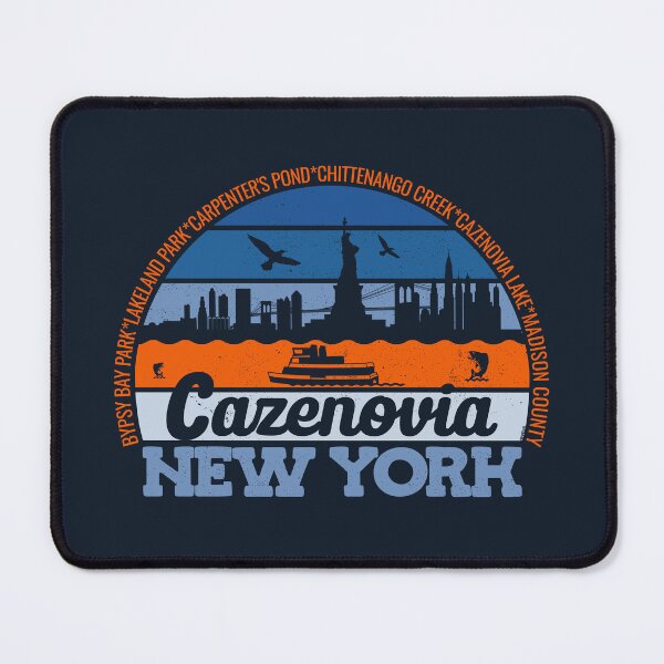Item preview, Cazenovia New York Sunset Retro Vintage Local Pride Logo designed and sold by CRHPOD20.