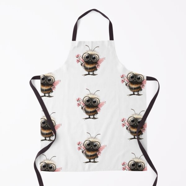 Item preview, Adorable Bee with Pink Flowers designed and sold by vanndhi.