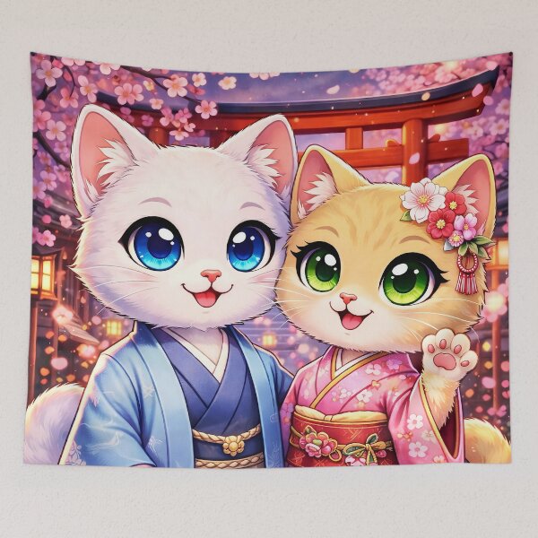 Item preview, The Kyoto Cats in Love designed and sold by Meow Story .