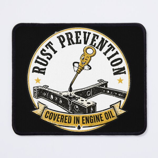 Item preview, Rust Prevention Engine Oil Leak Funny Mechanic Garage designed and sold by ThirdShiftLab.