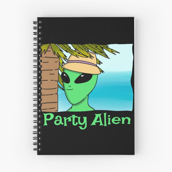 Item preview, Party Alien Comes in Peace designed and sold by Grateful-Fool.