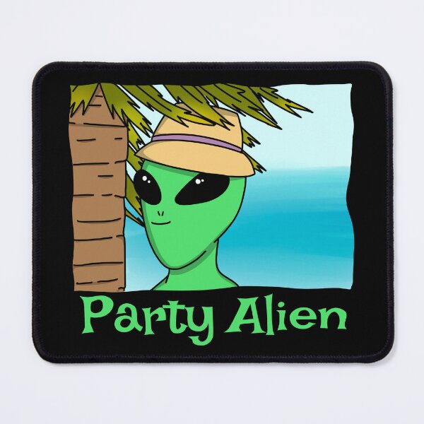 Item preview, Party Alien Comes in Peace designed and sold by Grateful-Fool.