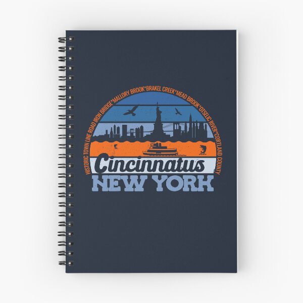 Item preview, Cincinnatus New York Sunset Retro Vintage Local Pride Logo designed and sold by CRHPOD20.
