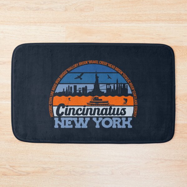 Item preview, Cincinnatus New York Sunset Retro Vintage Local Pride Logo designed and sold by CRHPOD20.