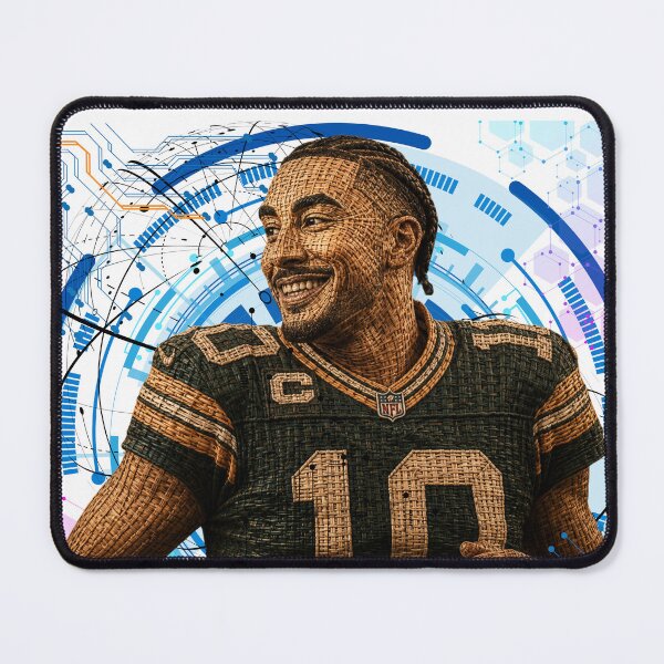 Item preview, Love Cyberpunk Woven Football Art designed and sold by Turnersports.