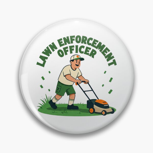 Item preview, Lawn Enforcement Officer - Push Lawn Mower designed and sold by SonaGear.