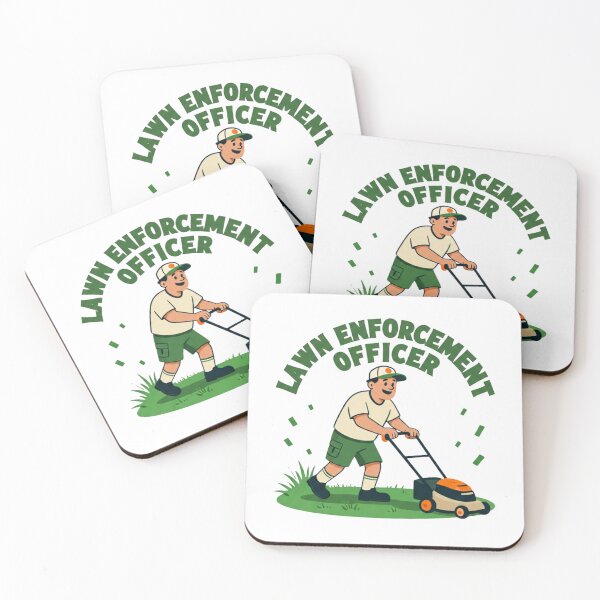 Item preview, Lawn Enforcement Officer - Push Lawn Mower designed and sold by SonaGear.