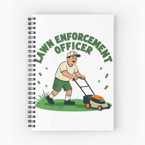 Item preview, Lawn Enforcement Officer - Push Lawn Mower designed and sold by SonaGear.