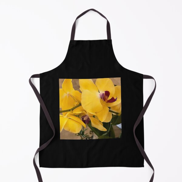 Item preview, Lemon-Yellow Orchids Exquisite Floral Close-Up designed and sold by DEC02.