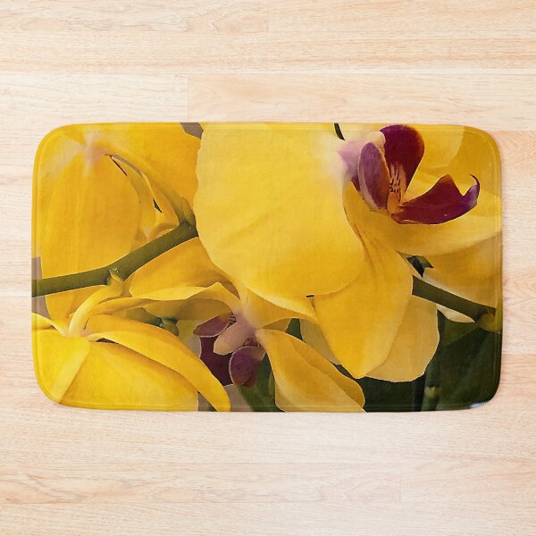 Item preview, Lemon-Yellow Orchids Exquisite Floral Close-Up designed and sold by DEC02.