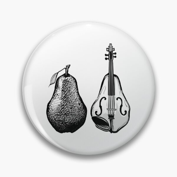 Item preview, A Sliced Pear Violin designed and sold by amidst-no-whale.