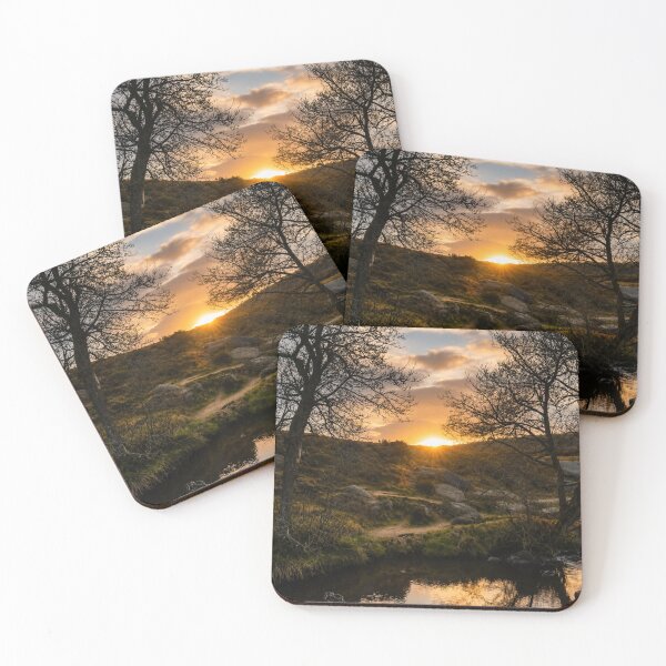 Item preview, Padley gorge sunset reflections designed and sold by Astute-Artio-Photography.