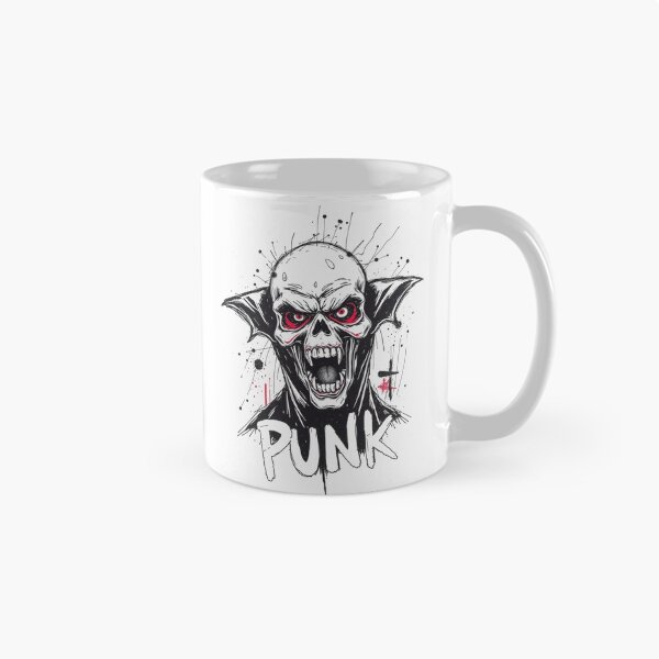 Item preview, Vampire Bat Skull Punk Typography Art designed and sold by ERODED SELF.