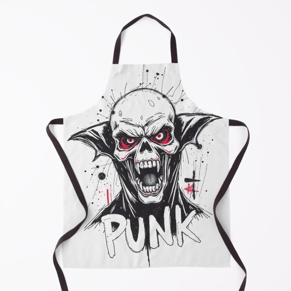 Item preview, Vampire Bat Skull Punk Typography Art designed and sold by ERODED SELF.