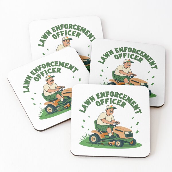 Item preview, Lawn Enforcement Officer - Ride On Lawn Mower designed and sold by SonaGear.