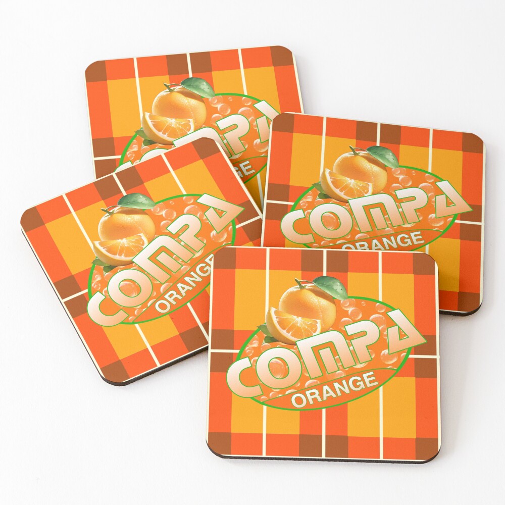 Item preview, Coasters (Set of 4) designed and sold by KitsuneStore.