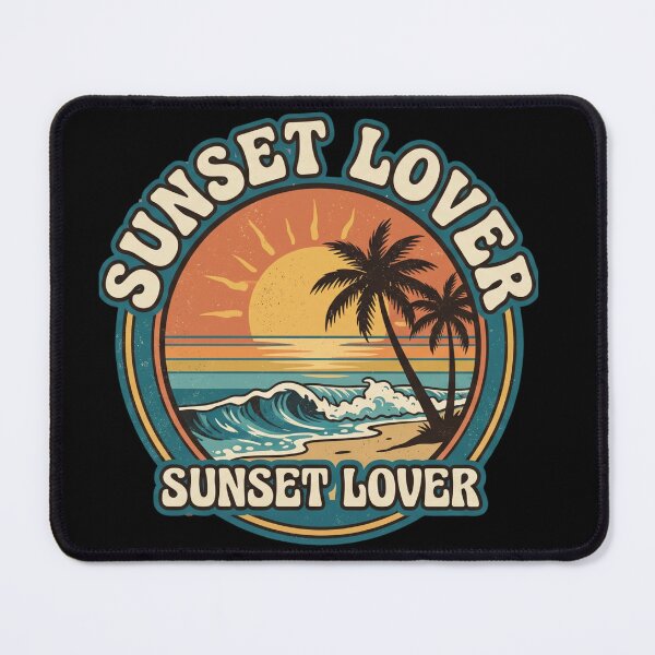 Item preview, Summer Vibes Retro Beach Sunset – Tropical Summer Vacation T-Shirt designed and sold by Elkholy arts shop.