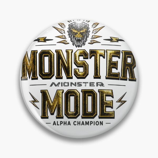 Item preview, Moster Mode - Alpha Champion Golden Lion   designed and sold by LC&LCPlatform.