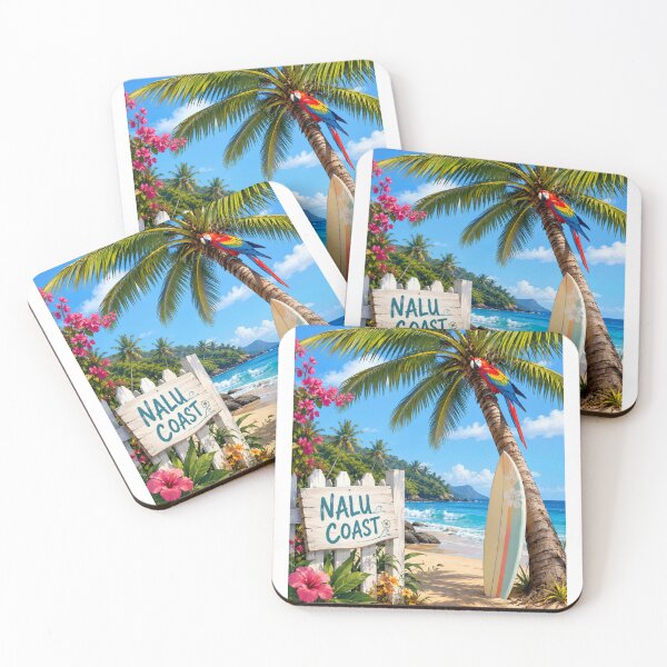 Item preview, Nalu Coast Tropical Surf Beach | Hawaiian Summer   designed and sold by Nalu Coast.