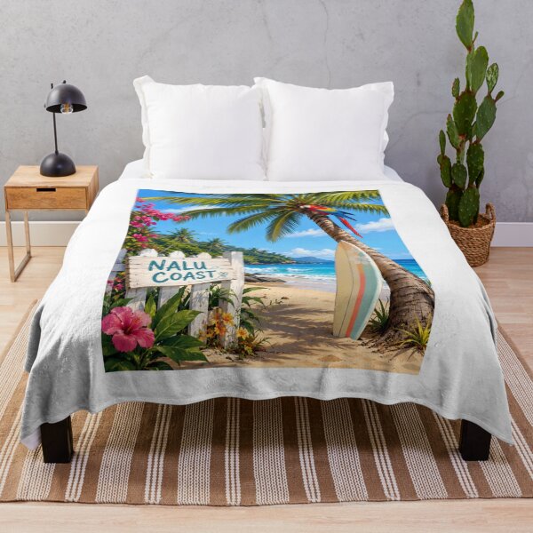 Item preview, Nalu Coast Tropical Surf Beach | Hawaiian Summer designed and sold by Nalu Coast.
