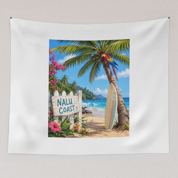 Item preview, Nalu Coast Tropical Surf Beach | Hawaiian Summer   designed and sold by Nalu Coast.