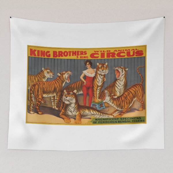 Item preview, King Brothers Circus designed and sold by TIGERRIFIC.