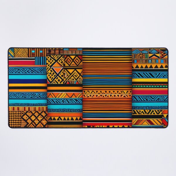 Item preview, Luxurious African-Style Vibrantly Colorful Cultural Design Pattern designed and sold by DEC02.