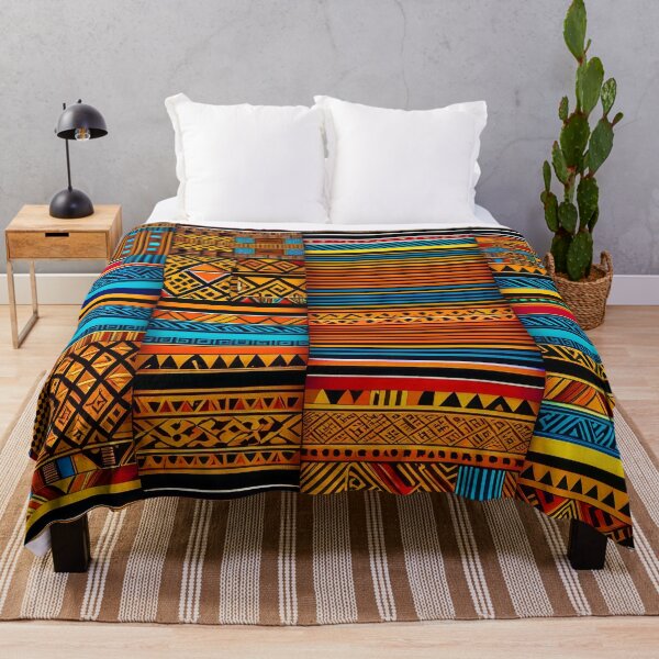 Item preview, Luxurious African-Style Vibrantly Colorful Cultural Design Pattern designed and sold by DEC02.