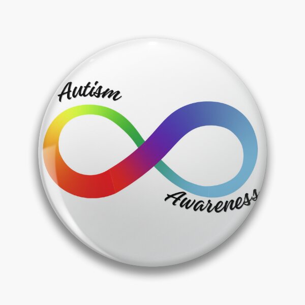 Item preview, Autism Awareness Rainbow Infinity Symbol Graphic designed and sold by SparksCo2025.