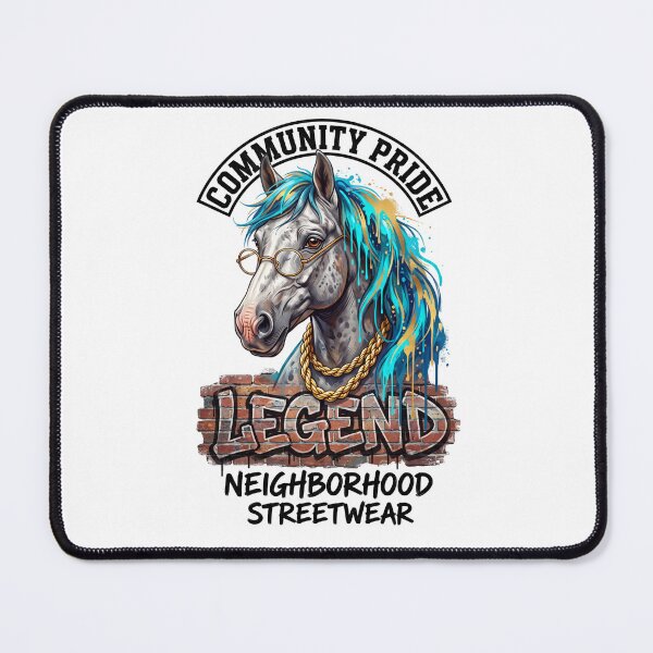 Item preview, Neighborhood Legend — Graffiti Style Horse Portrait Tee v1 designed and sold by CornishPixiPony.