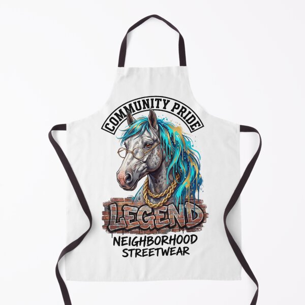 Item preview, Neighborhood Legend — Graffiti Style Horse Portrait Tee v1 designed and sold by CornishPixiPony.