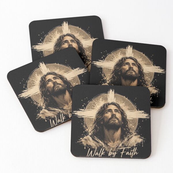 Item preview, walk by faith-jesus christian art designed and sold by gypsy-joker.