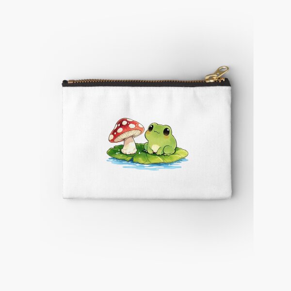 Item preview, Frog And Mushroom On Lily Pad designed and sold by jianina-alondra.