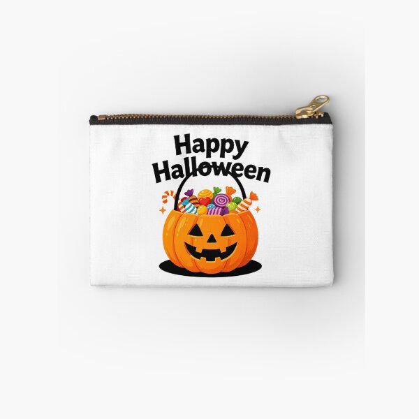 Item preview, Happy Halloween — Pumpkin Basket Full of Candies designed and sold by Bondingbonding.