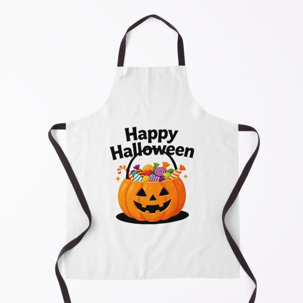 Item preview, Happy Halloween — Pumpkin Basket Full of Candies designed and sold by Bondingbonding.