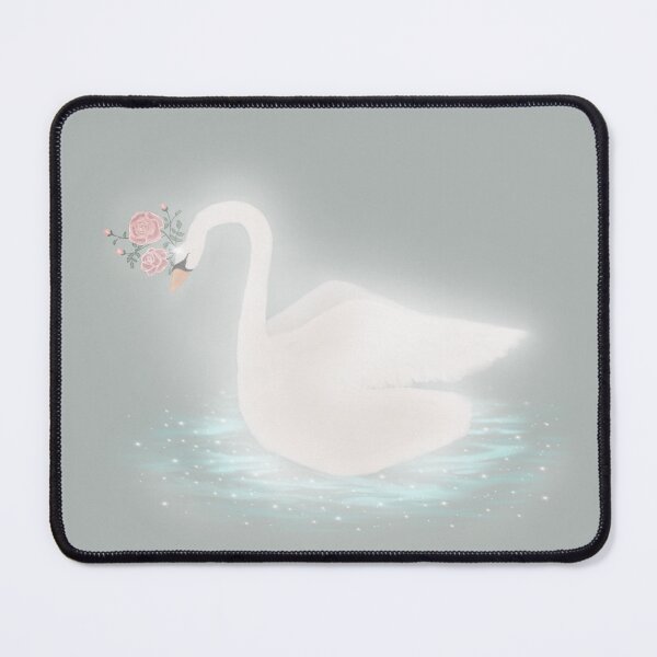 Item preview, Copy of Swan Seer | Soft Dusky Blue designed and sold by DianaoftheDreamt.