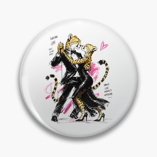 Item preview, Cheetah Tango – Dancing Wildlife designed and sold by RamyGallery.