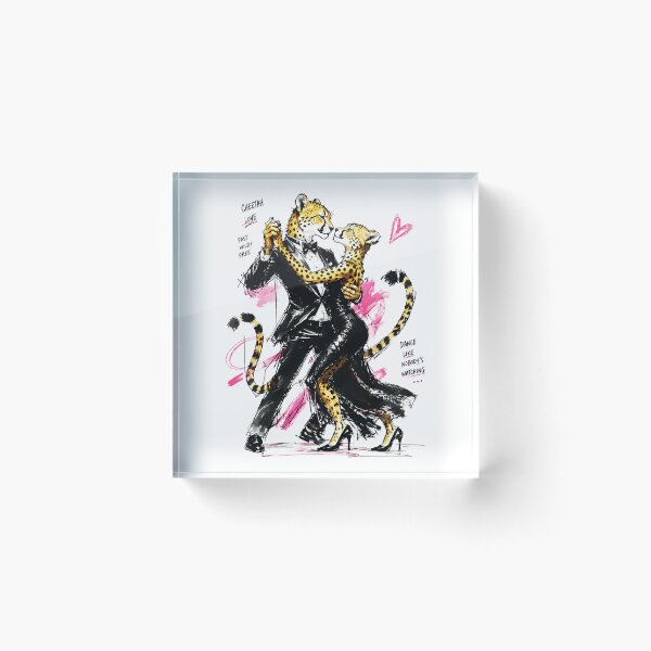 Item preview, Cheetah Tango – Dancing Wildlife designed and sold by RamyGallery.
