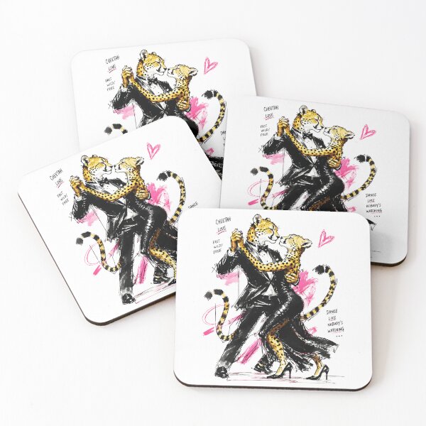 Item preview, Cheetah Tango – Dancing Wildlife designed and sold by RamyGallery.