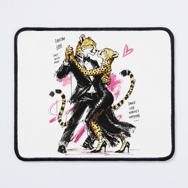 Item preview, Cheetah Tango – Dancing Wildlife designed and sold by RamyGallery.