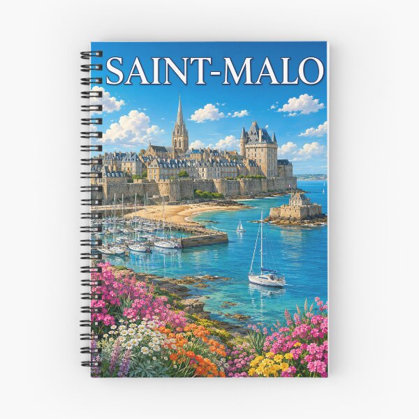 Item preview, Saint-Malo, the corsair city facing the ocean designed and sold by Pixel Sakura Gallery.