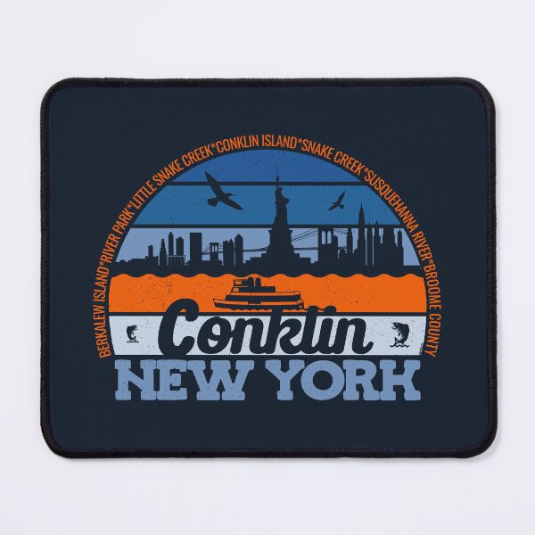 Item preview, Conklin New York Sunset Retro Vintage Local Pride Logo designed and sold by CRHPOD20.