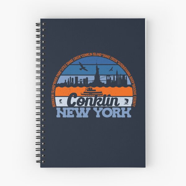 Item preview, Conklin New York Sunset Retro Vintage Local Pride Logo designed and sold by CRHPOD20.