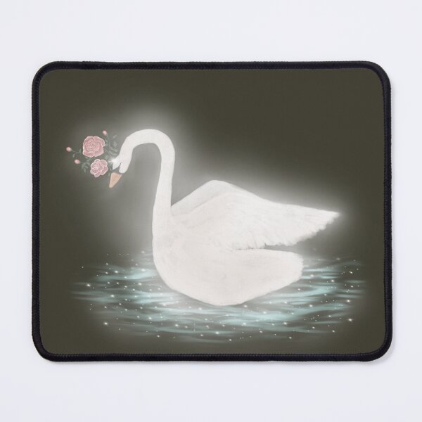 Item preview, Swan Seer | Dark Forest Olive designed and sold by DianaoftheDreamt.