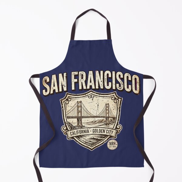 Item preview, San Francisco California Golden City retro plaque designed and sold by Normandy Road Heritage.