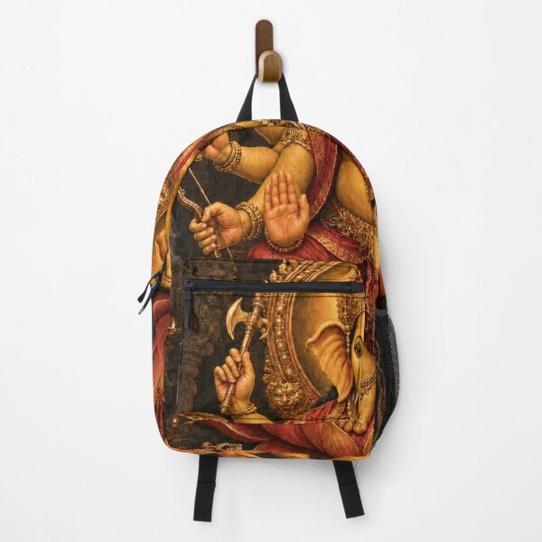 Item preview, Durga Ganapati – Eight-Armed Protective Ganesha Devotional Art | 32 Forms Of Lord Ganesha designed and sold by Homyar.