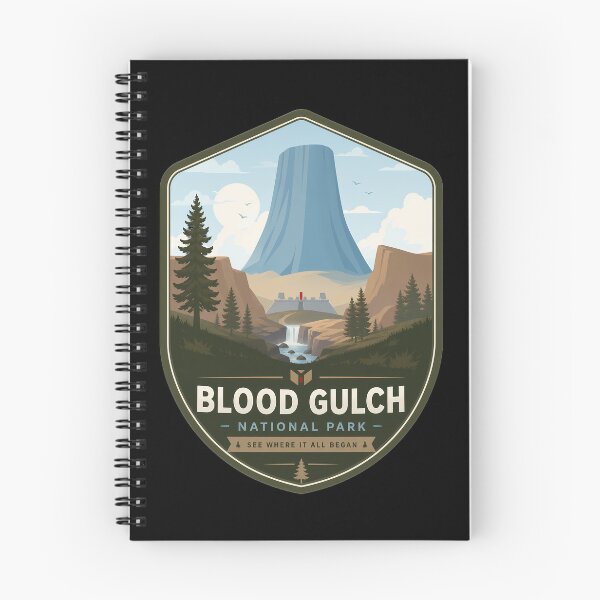 Item preview, Blood Gulch National Park Nature Landscape designed and sold by FrontierCosmic.